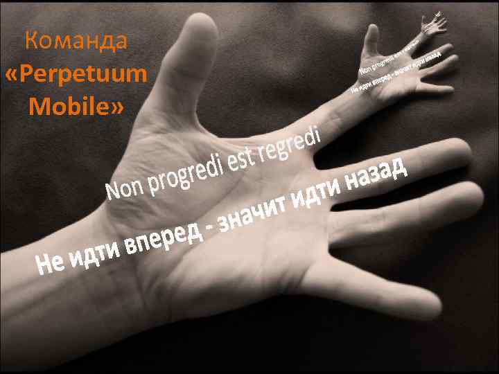 Команда «Perpetuum Mobile» 