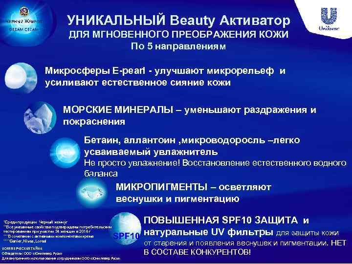 УНИКАЛЬНЫЙ Beauty Активатор ДЛЯ МГНОВЕННОГО ПРЕОБРАЖЕНИЯ КОЖИ По 5 направлениям Микросферы E-pearl - улучшают