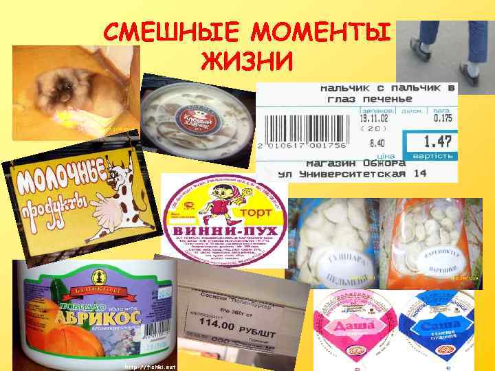 СМЕШНЫЕ МОМЕНТЫ ЖИЗНИ 