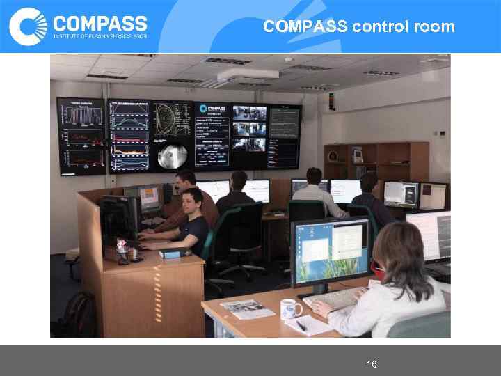 COMPASS control room 16 