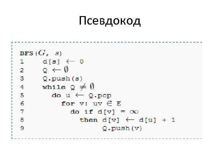 Запишите с помощью псевдокода