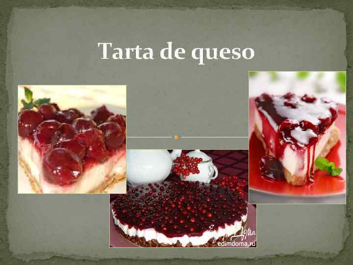 Tarta de queso 