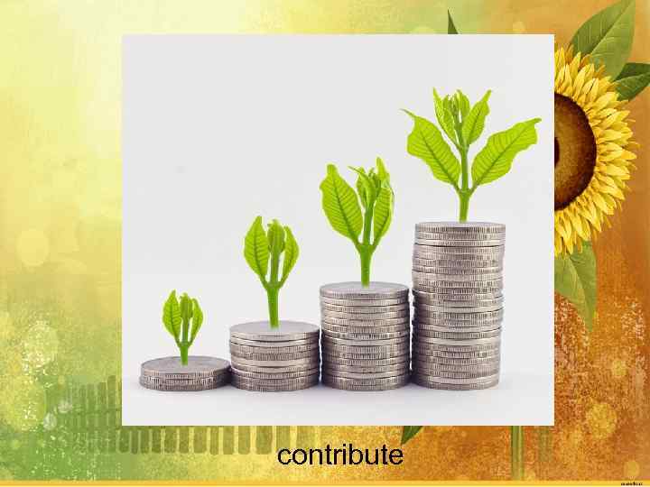 contribute 