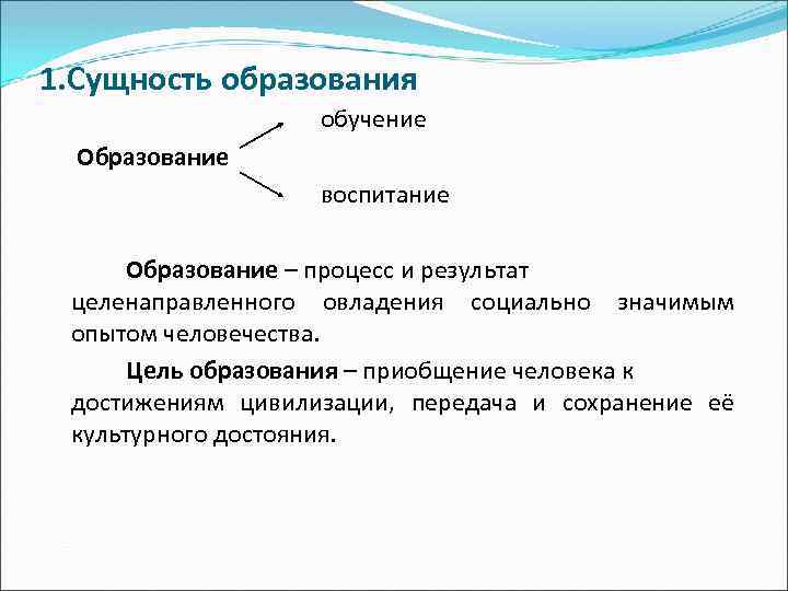 Информационная сущность образования. Значимость образования для личности и общества. Сущность образования. Образование его значение для личности и общества. Значимость образования в обществе.