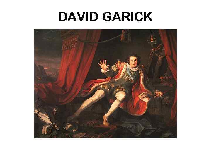 DAVID GARICK 