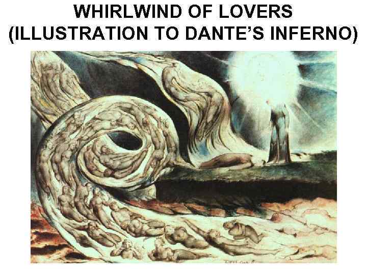 WHIRLWIND OF LOVERS (ILLUSTRATION TO DANTE’S INFERNO) 