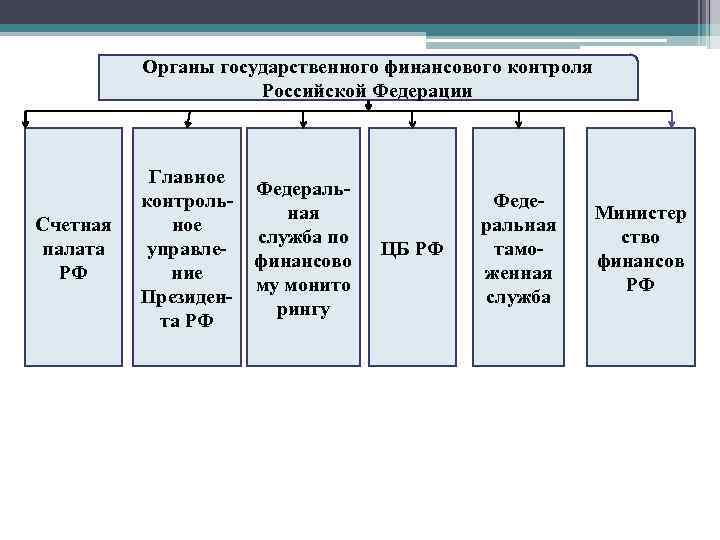 Независимые органы финансового контроля. Структура органов финансового контроля схема.