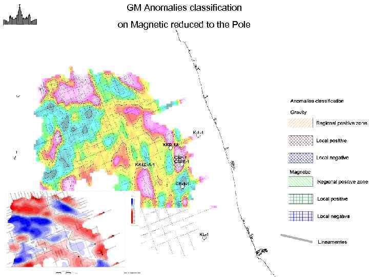 GM Anomalies classification on Magnetic reduced to the Pole 