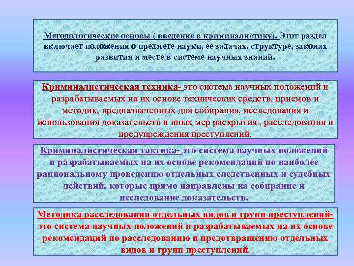 Криминалистической фотографии совокупность правил и рекомендаций по использованию