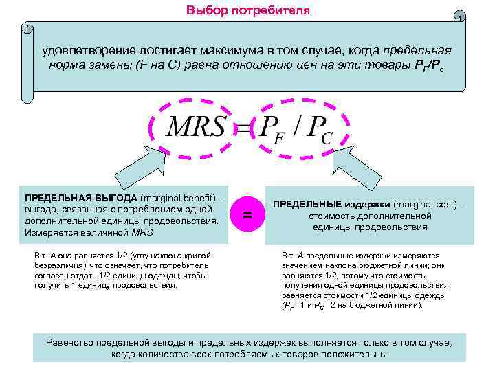 Выбор потребителя