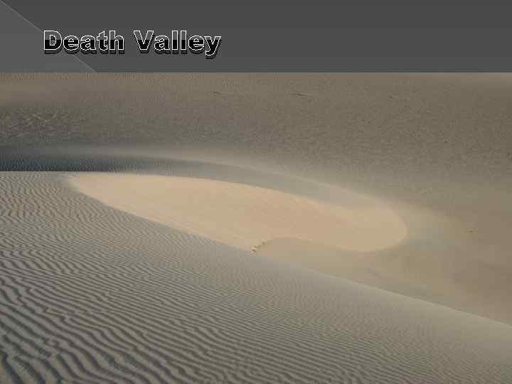 Death Valley 