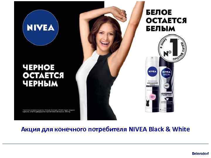 Акция для конечного потребителя NIVEA Black & White 