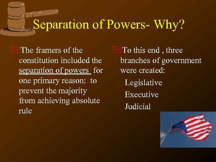 federalist paper 10 separation of powers