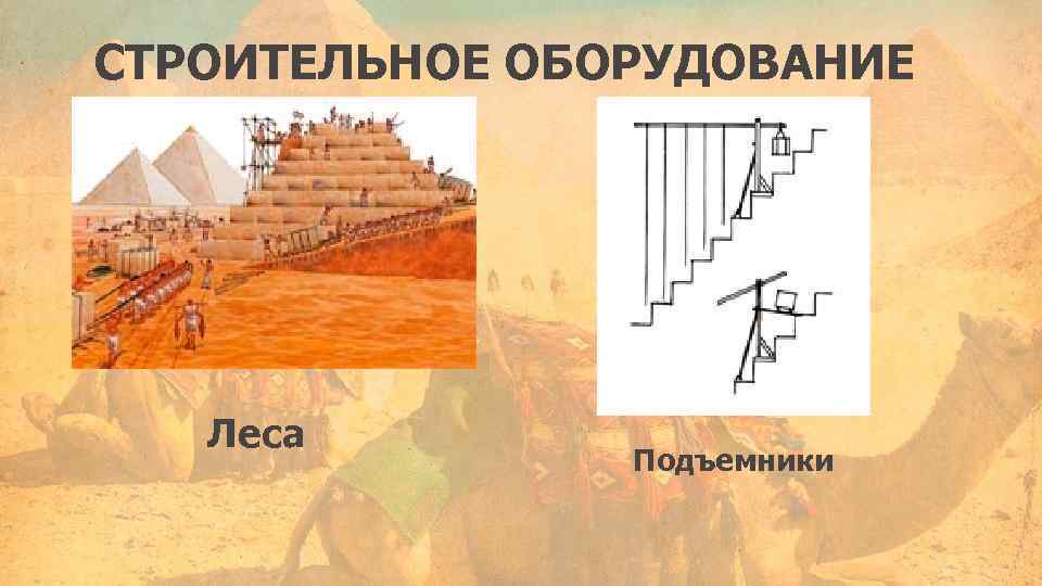  СТРОИТЕЛЬНОЕ ОБОРУДОВАНИЕ Леса Подъемники 
