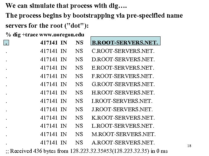 We can simulate that process with dig…. The process begins by bootstrapping via pre-specified