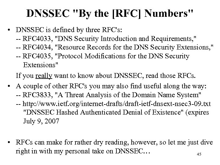 DNSSEC 