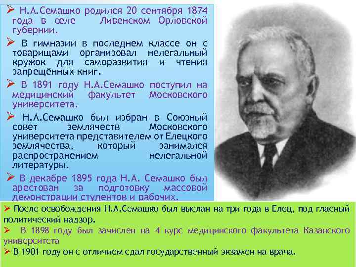 А е ровен. Н А Семашко вклад в медицину. Семашко Николай Александрович вклад. Н А Семашко достижения. Н А Семашко кратко.