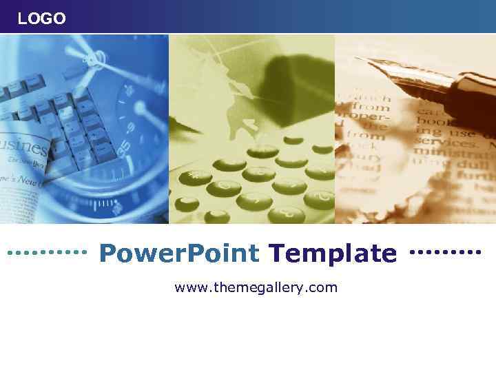LOGO Power. Point Template www. themegallery. com 