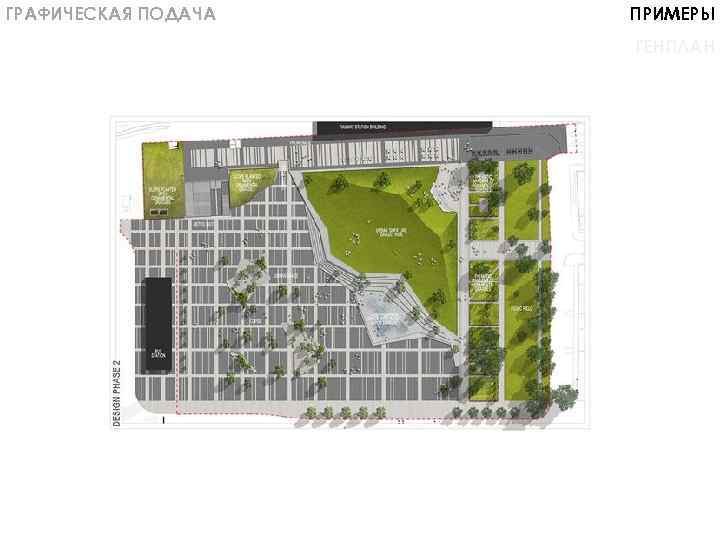 ГРАФИЧЕСКАЯ ПОДАЧА ПРИМЕРЫ ГЕНПЛАН 