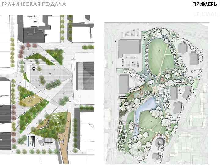 ГРАФИЧЕСКАЯ ПОДАЧА ПРИМЕРЫ ГЕНПЛАН 