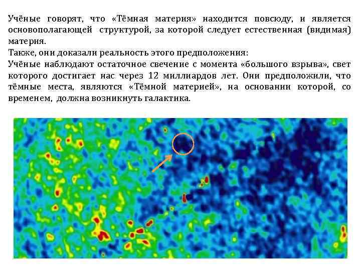 Учёные говорят, что «Тёмная материя» находится повсюду, и является основополагающей структурой, за которой следует