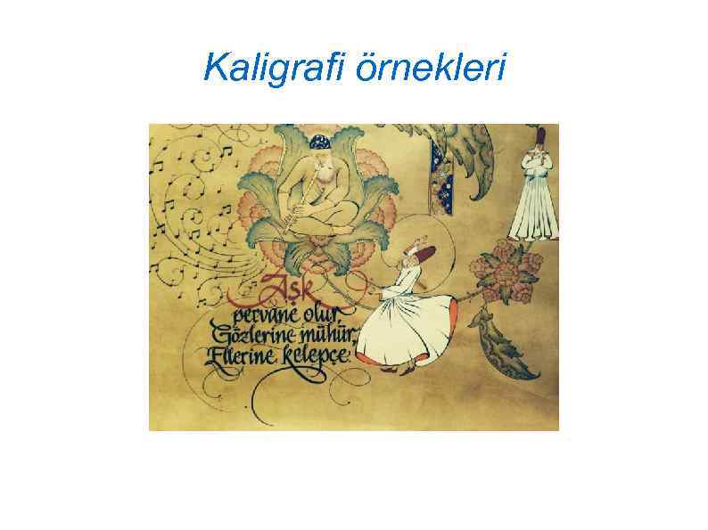 Kaligrafi örnekleri 