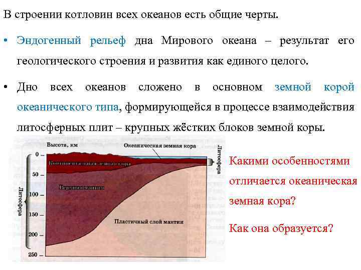 Строение дне. Тектоническое строение дна мирового океана. Термины рельеф дна мирового океана 6 класс. Процессы образующие рельеф дна мирового океана. Геологическое строение океанов.