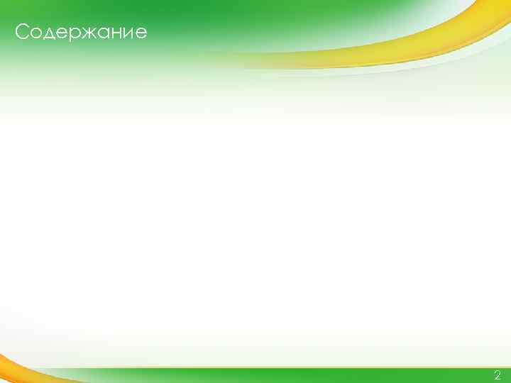 Содержание 2 