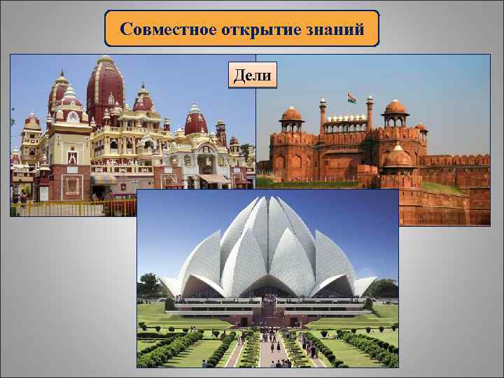 Совместное открытие знаний Дели 