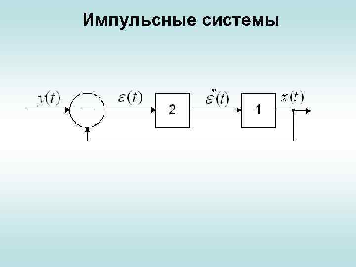 Импульсные системы 