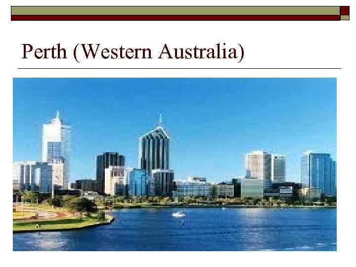Perth (Western Australia) 