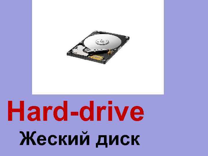 Hard-drive Жеский диск 