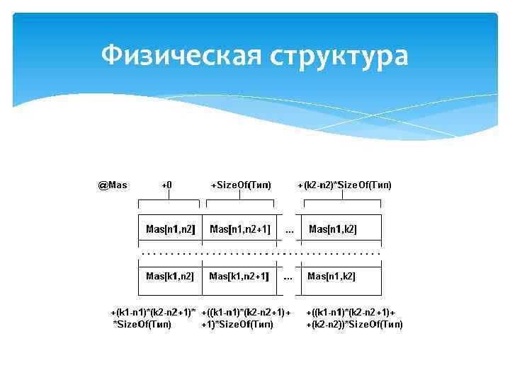 Физическая структура 