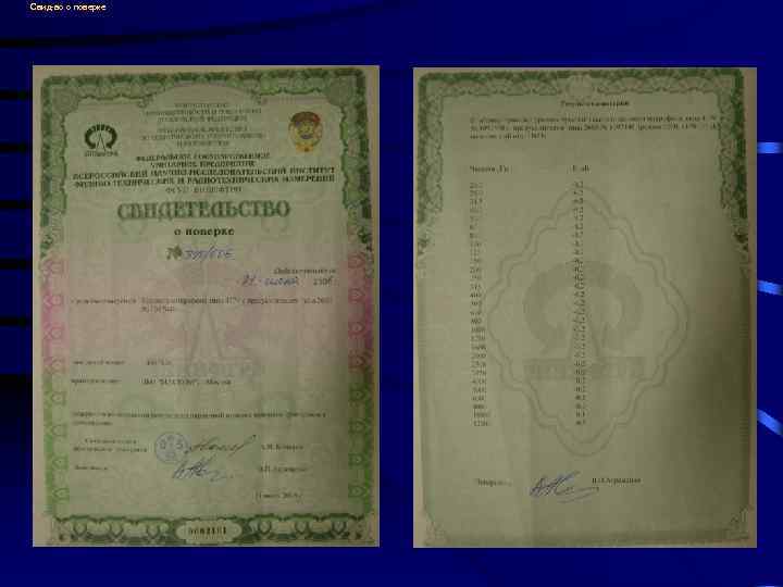 Свид-во о поверке 