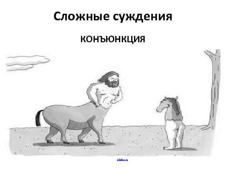 Сложные суждения КОНЪЮНКЦИЯ pikabu. ru 