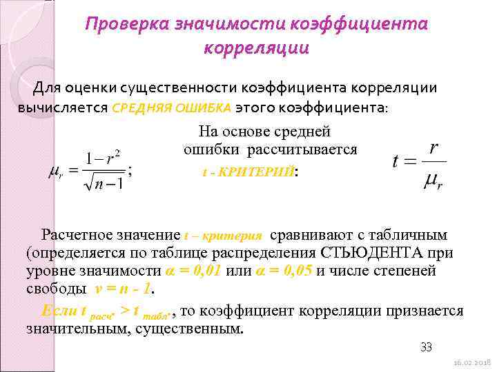 Проверка значения