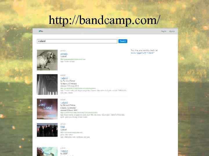 http: //bandcamp. com/ 