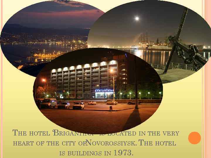 THE HOTEL “ RIGANTINA” IS LOCATED IN THE VERY B HEART OF THE CITY