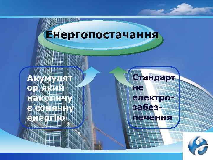 Енергопостачання Акумулят ор який накопичу є сонячну енергію Стандарт не електрозабезпечення 