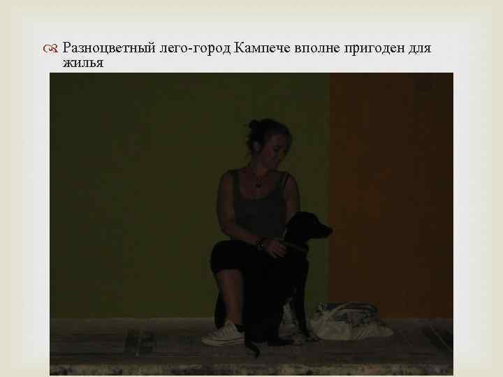  Разноцветный лего-город Кампече вполне пригоден для жилья 