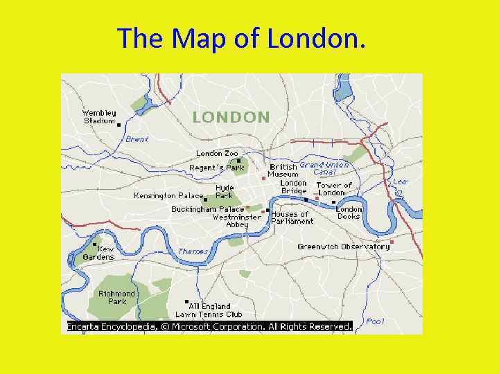 The Map of London. 