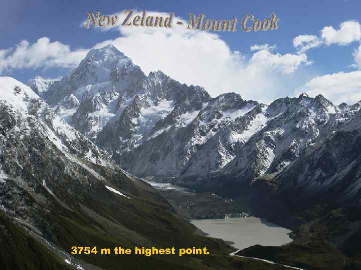 3754 m the highest point. 