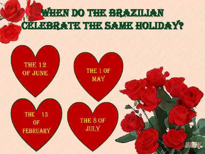 when do the brazilian celebrate the same holiday? 