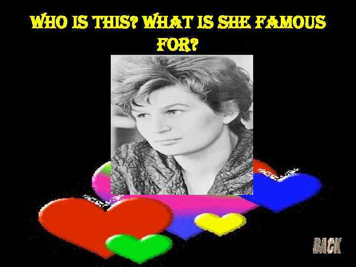 who is this? what is she famous for? 