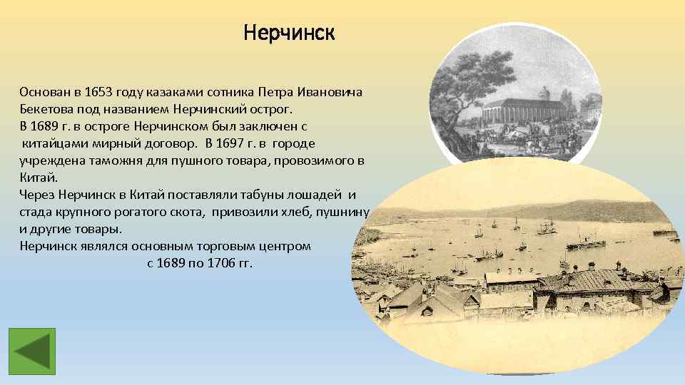 Образование нерчинск. Нерчинск 1653. Основатель города Нерчинск.