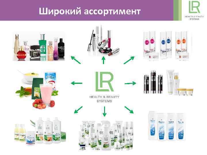 Широкий ассортимент 