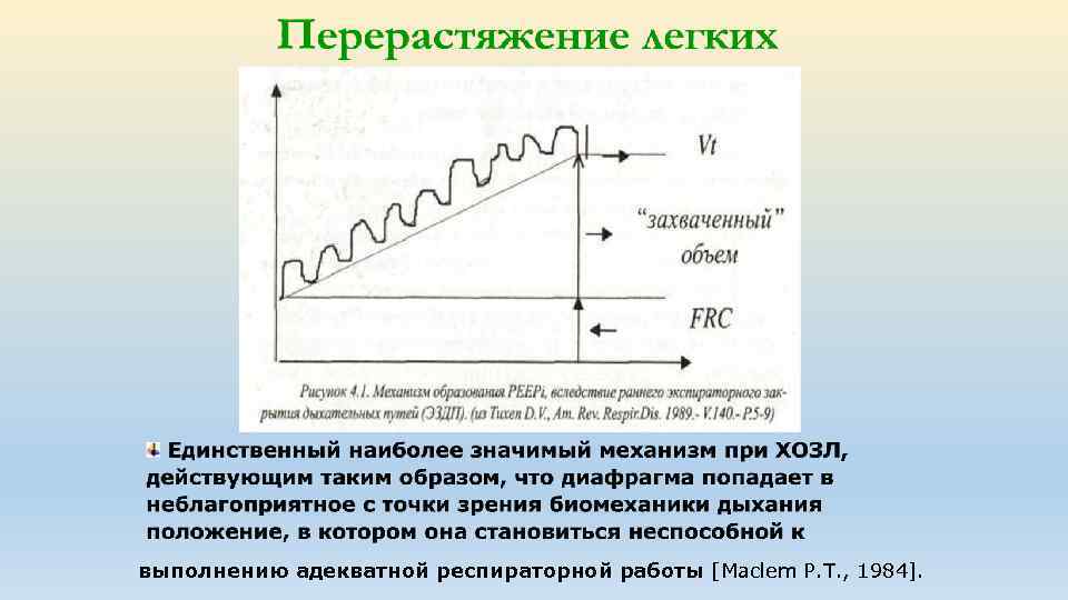 выполнению адекватной респираторной работы [Maclem P. Т. , 1984]. 