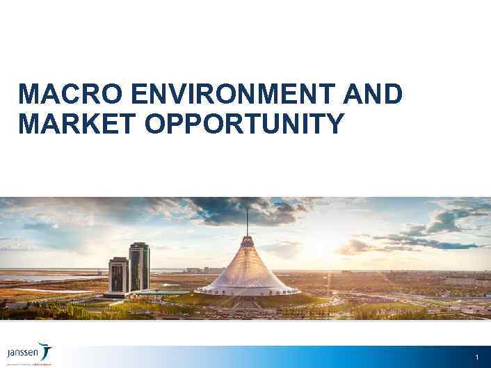 MACRO ENVIRONMENT AND MARKET OPPORTUNITY 1 
