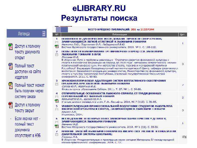 e. LIBRARY. RU Результаты поиска 76 