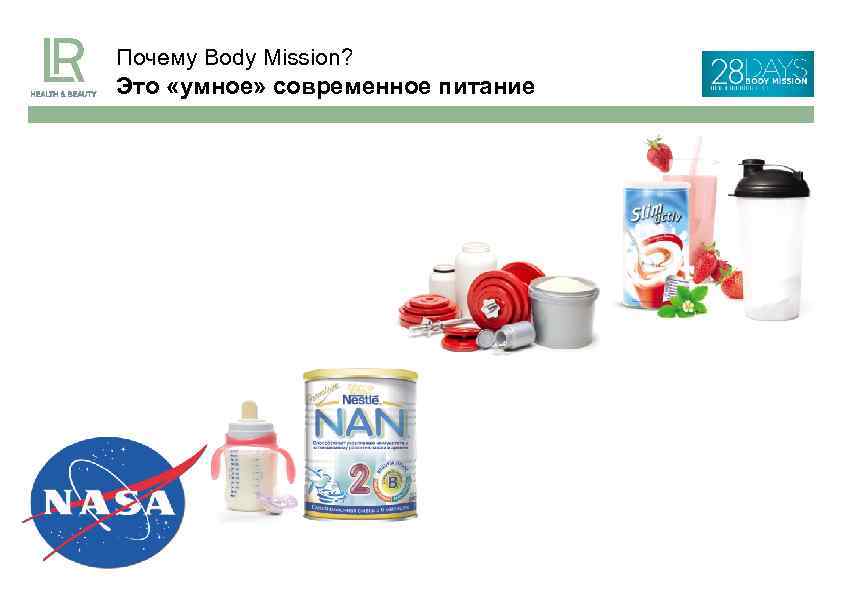 Почему Body Mission? Это «умное» современное питание 